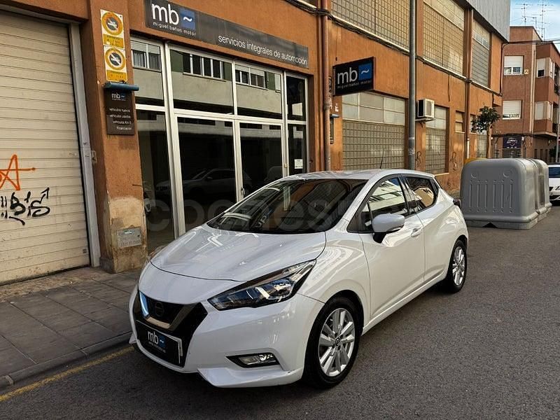 Blanco Usado 2020 Nissan Micra Acenta Berlina | 12.900 € (Precio justo) - Imagen 1/4