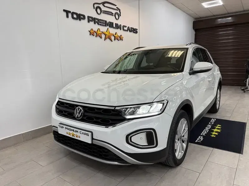 Usado VW T-Roc Life 150 CV (110 kW) 2022 Blanco SUV