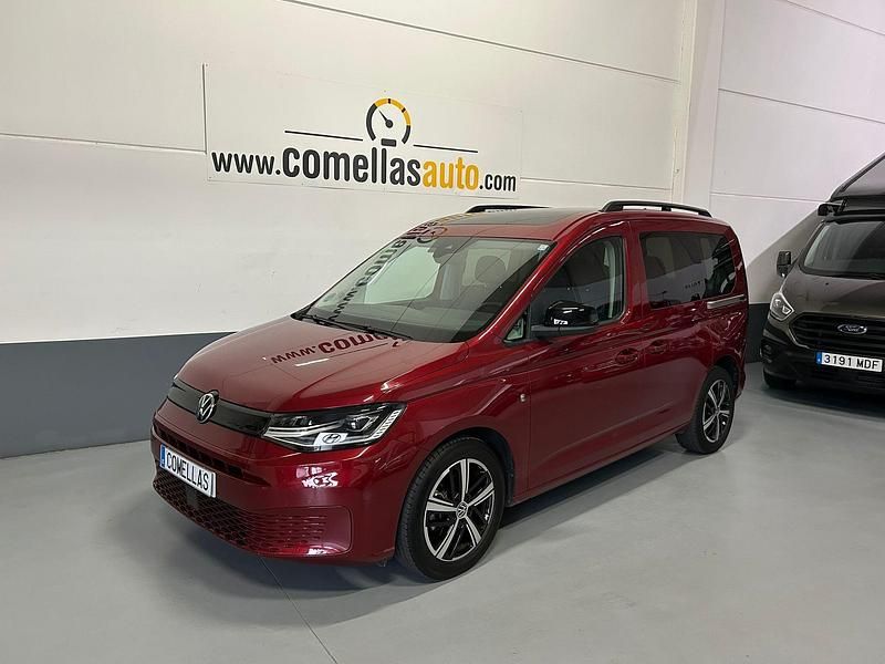 Rojo Usado 2021 VW Caddy Edition Monovolumen | 26.990 € (Caro) - Imagen 1/4