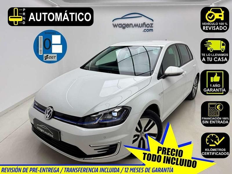Begagnad VW e-Golf 100 kW (136 HK) 2020 Vit Halvkombi