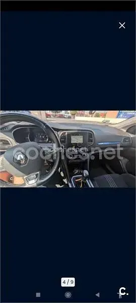 Usado Renault Mégane GT Line GT-Line 130 CV (95 kW) 2018 Negro Berlina