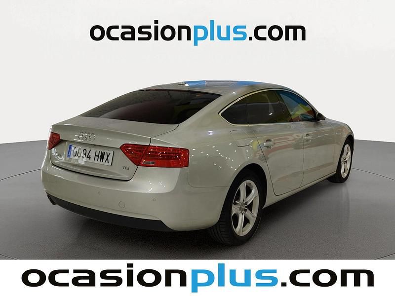Usado Audi A5 Sportback Advanced 150 CV (110 kW) 2014 Gris plata Utilitario