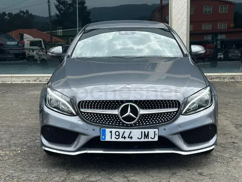 Usado Mercedes C220 170 CV (125 kW) 2017 Gris / plata Coupe