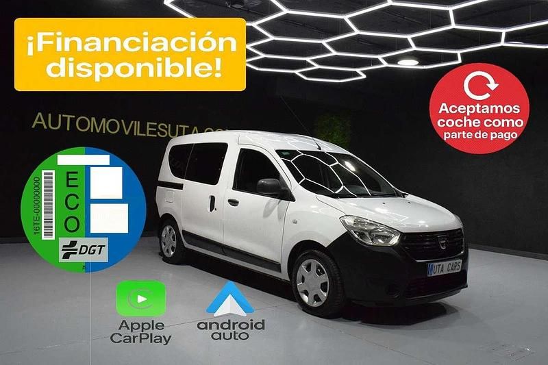 Blanco Usado 2018 Dacia Dokker Ambiance Van | 10.999 € (Un poco caro) - Imagen 1/4
