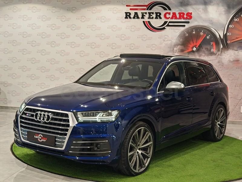 Usado Audi SQ7 S-Line 435 CV (319 kW) 2020 Azul SUV