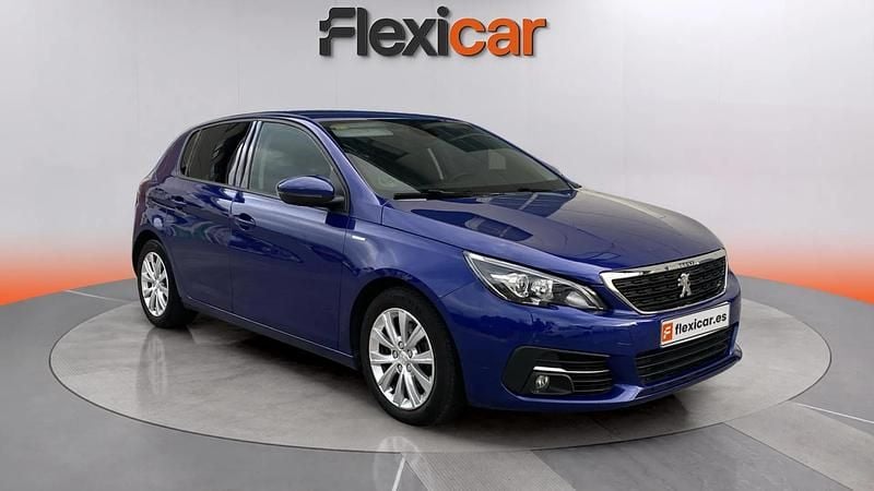 Usado Peugeot 308 Style 131 CV (96 kW) 2020 Azul Berlina