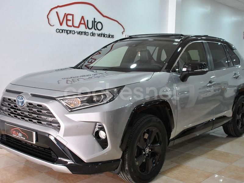Usado Toyota RAV4 Hybrid 218 CV (160 kW) 2019 Gris / plata SUV