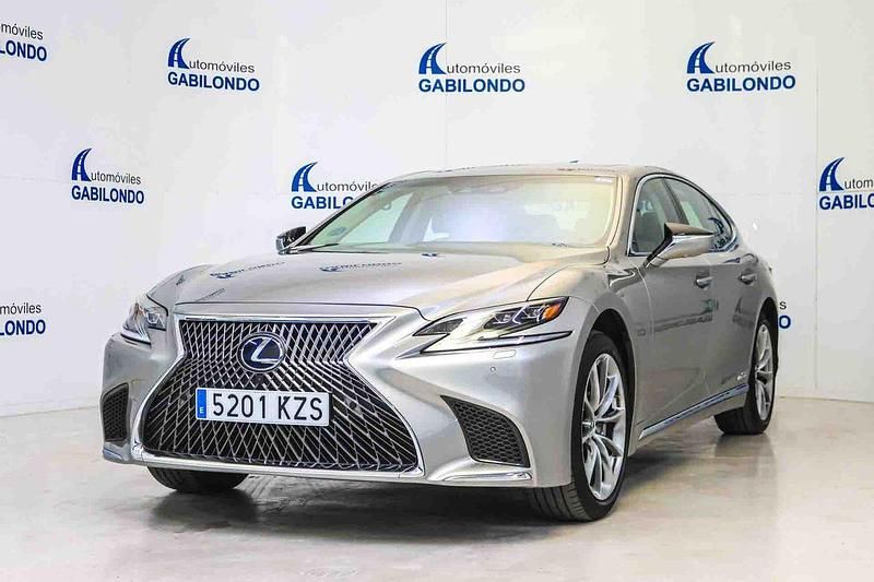 Gris / plata Usado 2019 Lexus LS500h Luxury Line Berlina | 49.900 € - Imagen 1/4