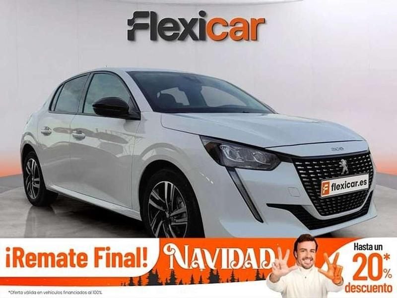 Blanco Usado 2023 Peugeot 208 Allure Utilitario | 13.290 € (Buen precio) - Imagen 1/4