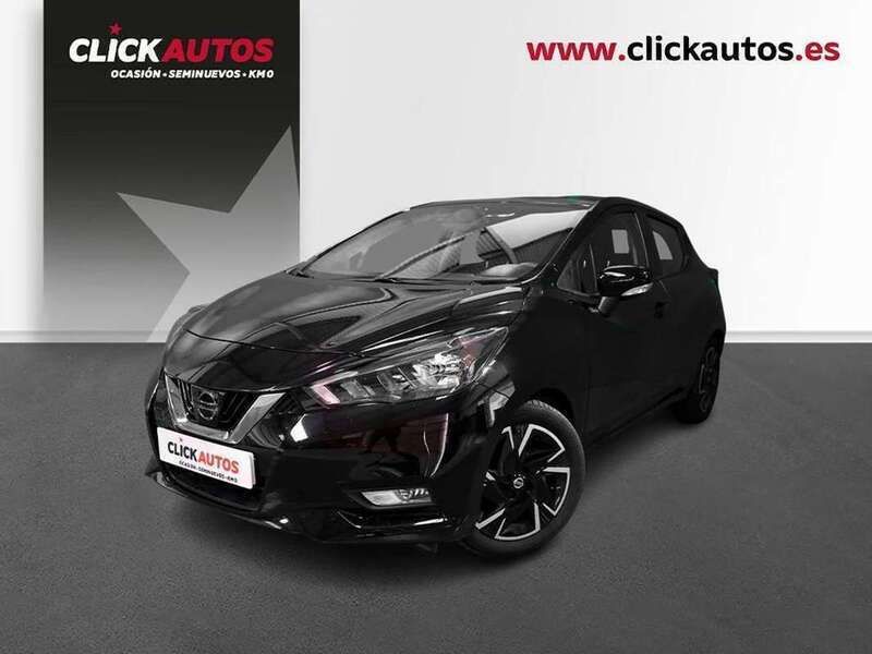Negro Usado 2021 Nissan Micra Acenta Utilitario | 10.850 € (Precio justo) - Imagen 1/4