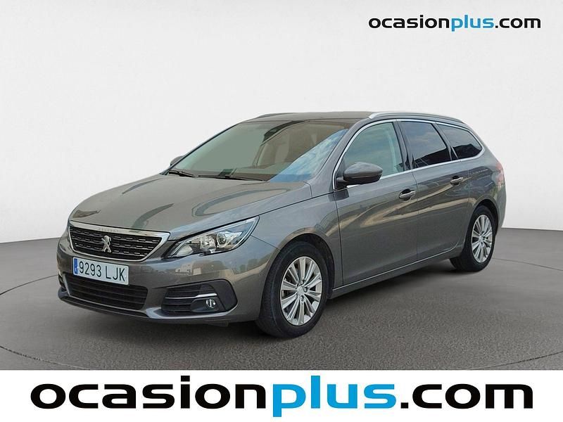 Gris plata Usado 2020 Peugeot 308 Allure Familiar | 12.228 € (Precio justo) - Imagen 1/3