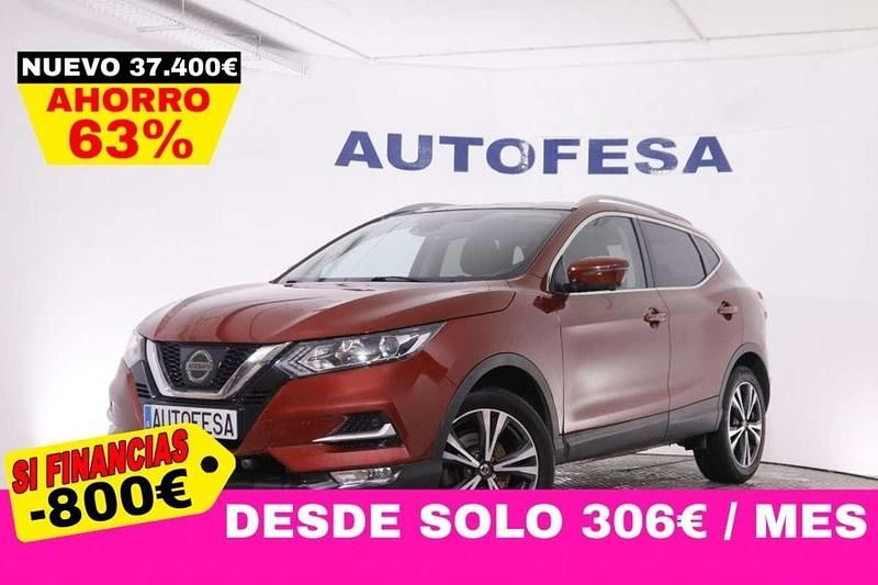 Usado Nissan Qashqai N-Connecta 110 CV (80 kW) 2017 Burdeos SUV