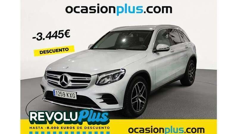 Plateado Usado 2019 Mercedes GLC220 SUV | 34.455 € (Precio justo) - Imagen 1/4