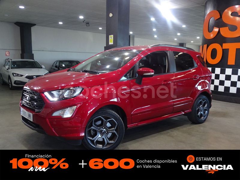 Rojo Usado 2022 Ford Ecosport ST-Line SUV | 13.850 € (Buen precio) - Imagen 1/4