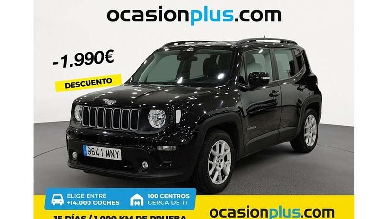 Negro Usado 2024 Jeep Renegade Limited SUV | 19.182 € (Precio justo) - Imagen 1/4