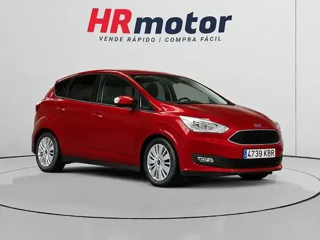 Usado Ford C-MAX Trend+ 100 CV (73 kW) 2017 Rojo Monovolumen