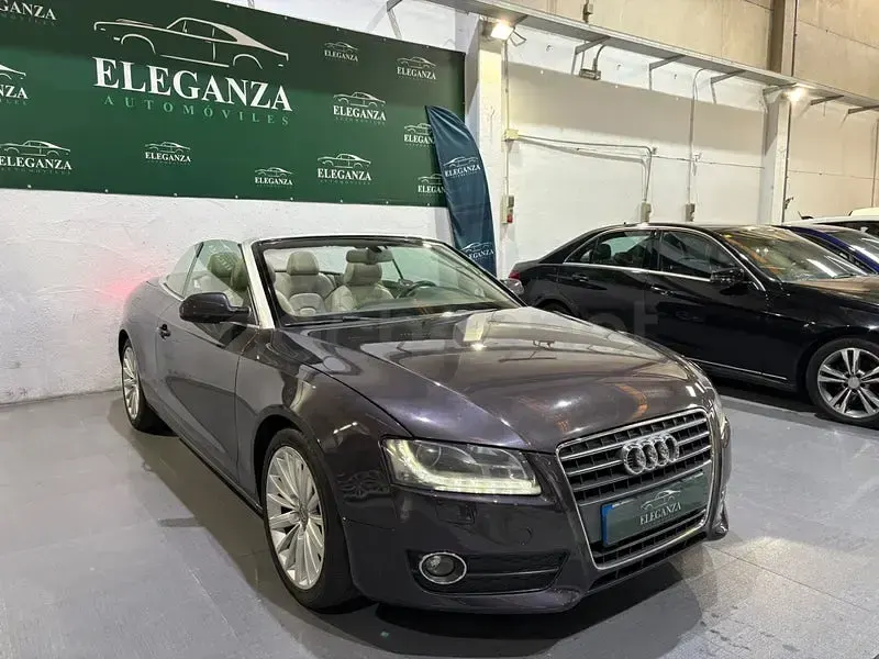 Usado Audi A5 Cabriolet 211 CV (155 kW) 2009 Gris / plata Descapotable
