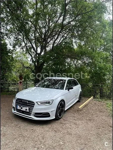 Usado Audi S3 300 CV (220 kW) 2014 Blanco Berlina