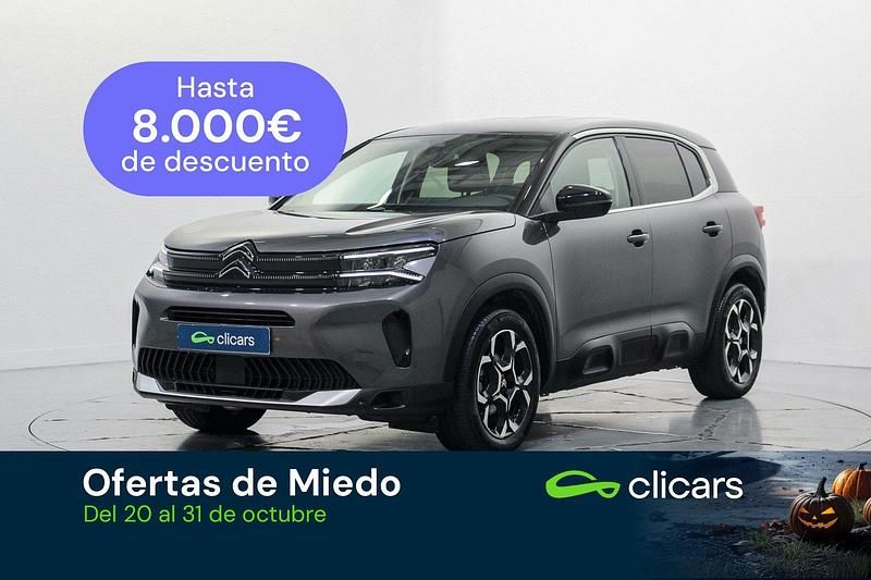 Gris Usado 2024 Citroën C5 Aircross SUV | 23.990 € (Precio justo) - Imagen 1/4