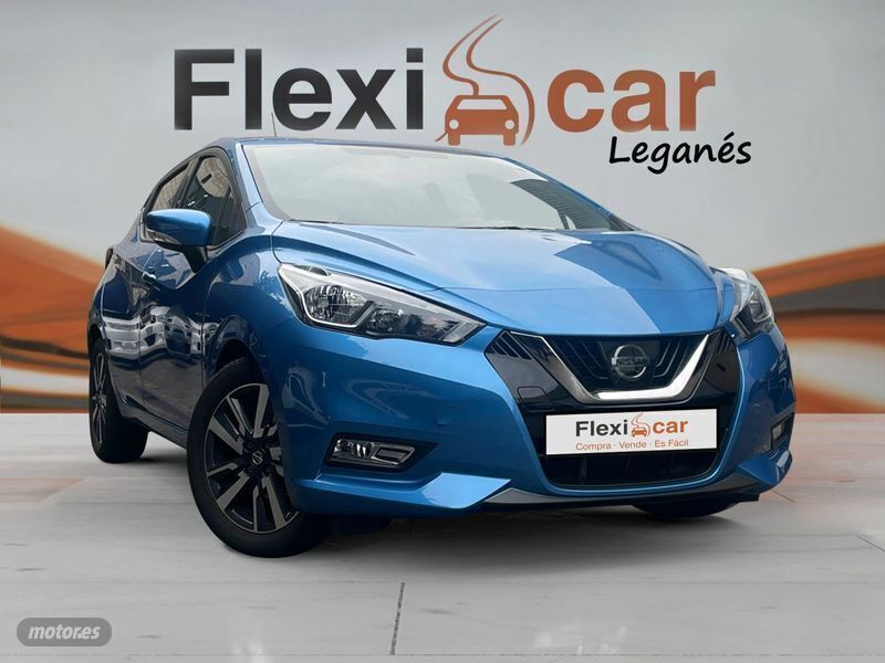 Usado Nissan Micra Acenta 90 CV (66 kW) 2018 Azul Utilitario