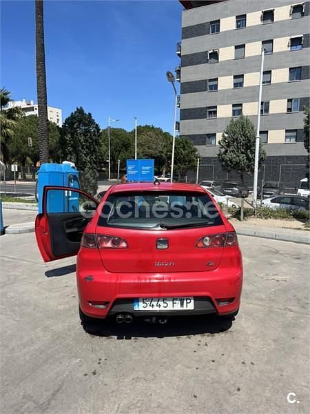 Usado Seat Ibiza FR 130 CV (95 kW) 2007 Rojo Utilitario