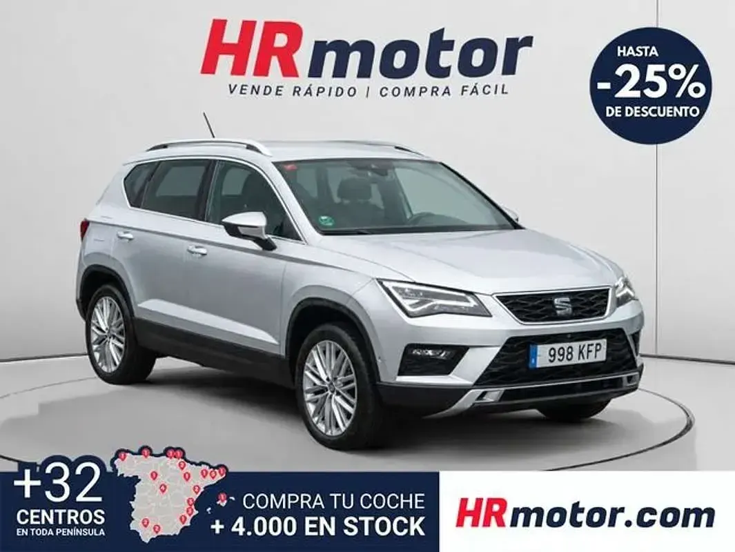 Käytetty Seat Ateca 4Drive 150 HP (110 kW) 2017 Harmaa Katumaasturi