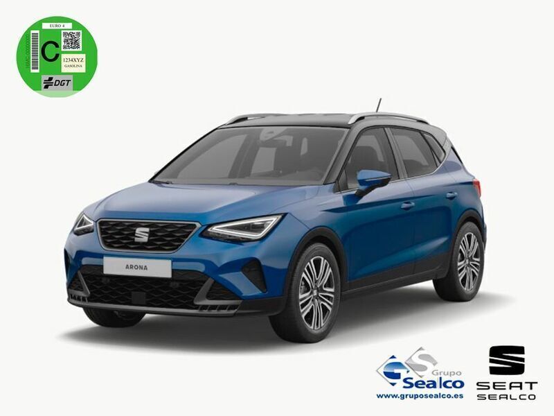 Azul Usado 2024 Seat Arona FR SUV | 19.990 € (Precio justo) - Imagen 1/4