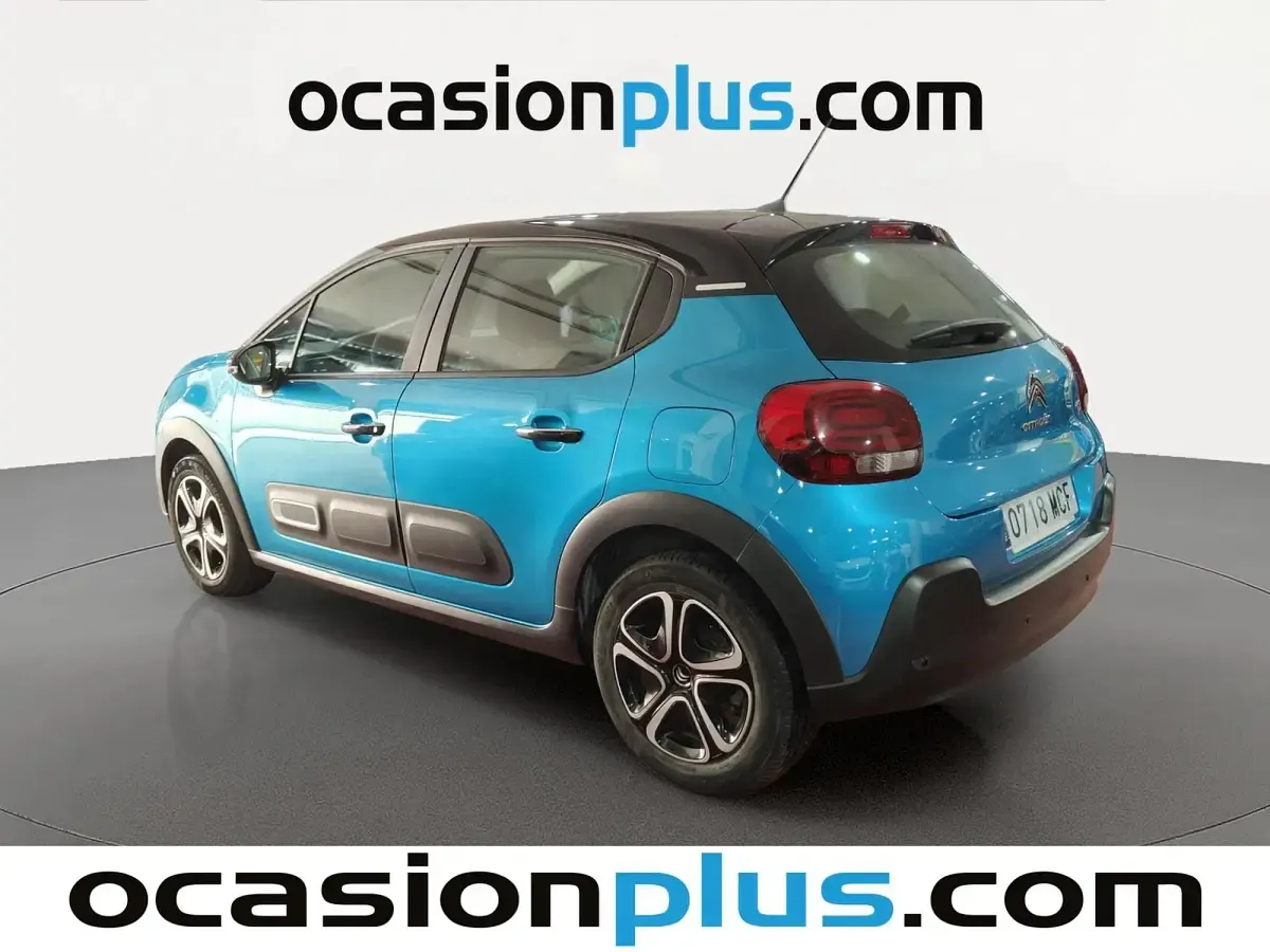 Usado Citroën C3 Feel 110 CV (80 kW) 2022 Azul Utilitario