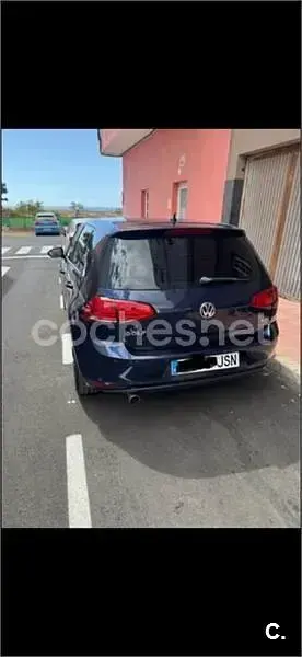 Usado VW Golf VII Edition 110 CV (80 kW) 2016 Azul Familiar