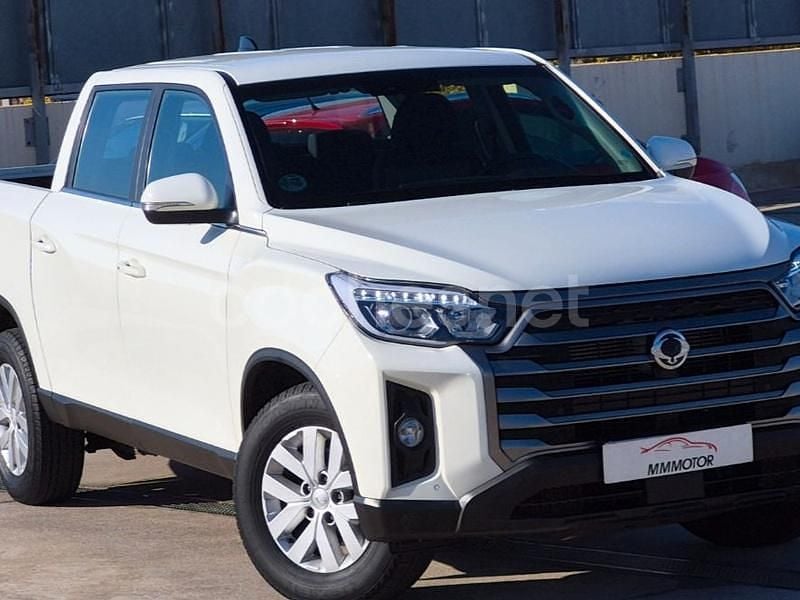 Usado Ssangyong (KGM) Musso 202 CV (148 kW) 2023 Blanco Recogida