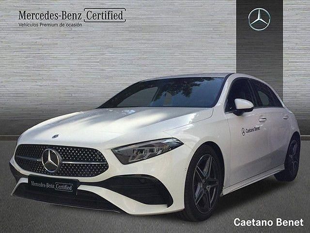 Blanco polar Usado 2025 Mercedes A200 AMG line | 34.900 € (Buen precio) - Imagen 1/4
