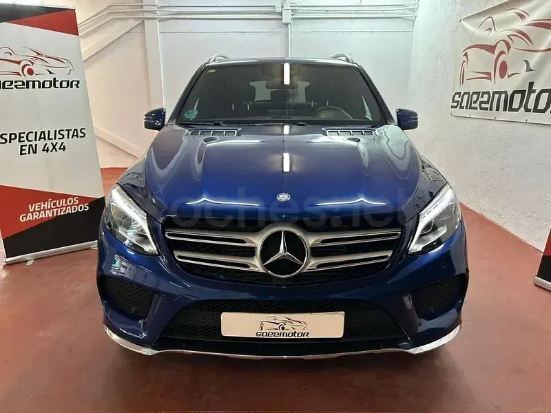 Usado Mercedes GLE250 204 CV (150 kW) 2016 Azul SUV