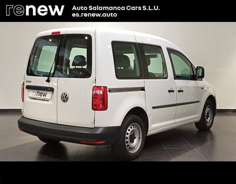 Usado VW Caddy 102 CV (75 kW) 2020 Blanco Monovolumen
