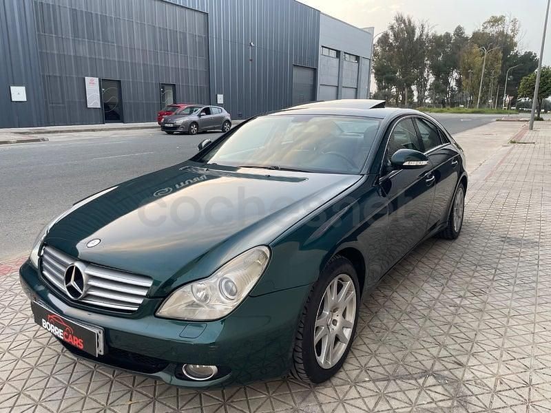 Usado Mercedes CLS320 224 CV (164 kW) 2005 Verde Berlina