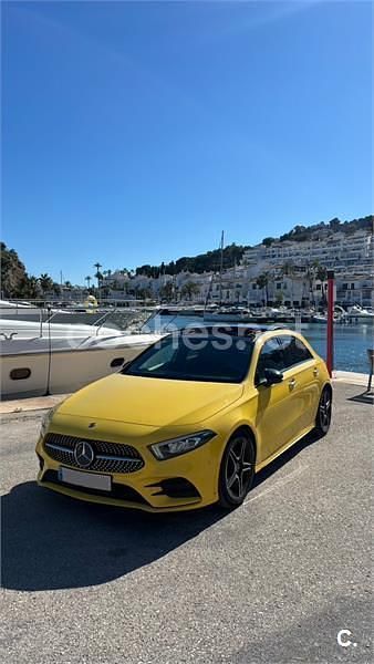 Amarillo Usado 2020 Mercedes A200 Berlina | 28.500 € (Precio justo) - Imagen 1/4