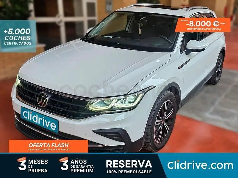 Usado VW Tiguan Allspace Life 150 CV (110 kW) 2022 Blanco SUV