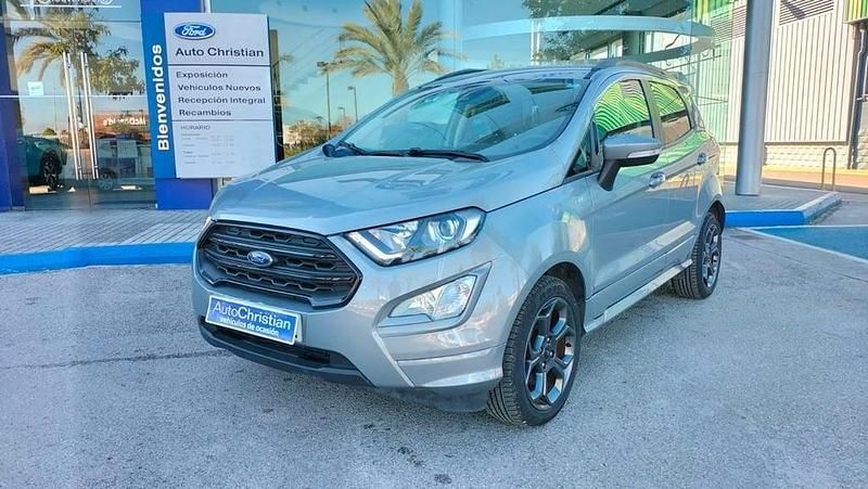 Usado Ford Ecosport ST-Line 125 CV (91 kW) 2021 Plateado SUV