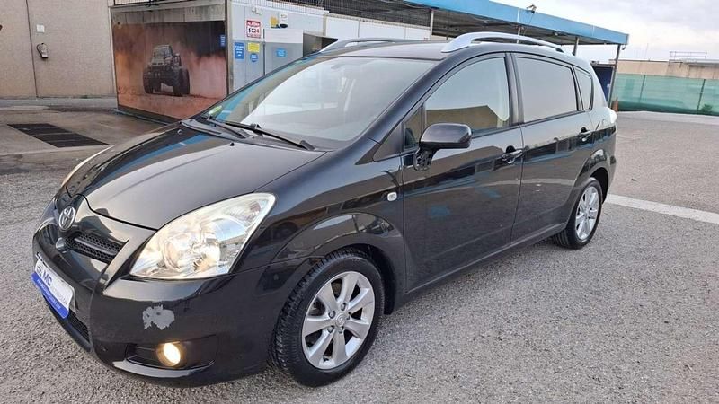 Negro Usado 2008 Toyota Corolla Verso Luna Monovolumen | 4500 € (Precio justo) - Imagen 1/4