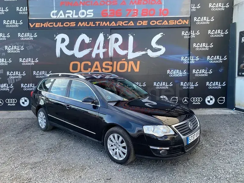 Usado VW Passat Advance 140 CV (102 kW) 2009 Negro Familiar
