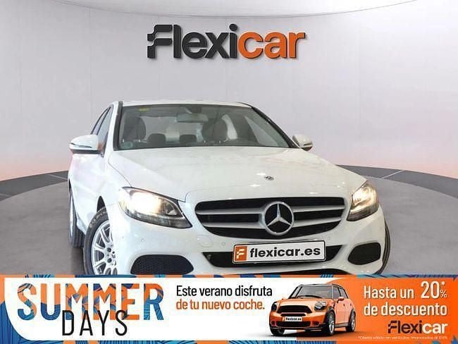Blanco Usado 2017 Mercedes C180 Berlina | 24.490 € (Precio justo) - Imagen 1/4