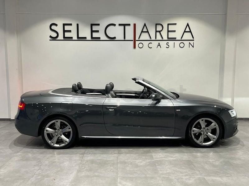 Usado Audi A5 Cabriolet S-Line 190 CV (139 kW) 2015 Gris / plata Descapotable