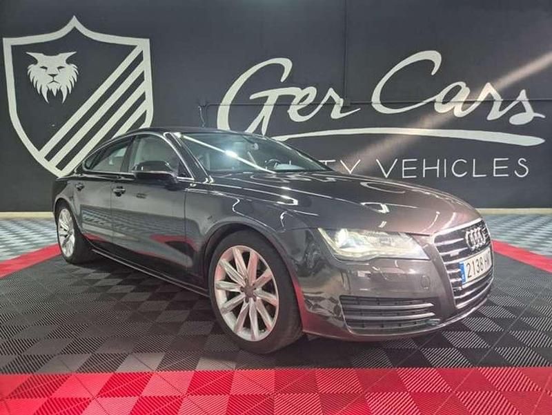 Usado Audi A7 Sportback 245 CV (180 kW) 2012 Gris Utilitario