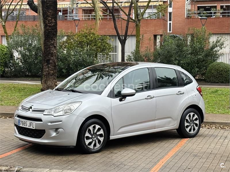 Usado Citroën C3 75 CV (55 kW) 2015 Gris / plata Berlina