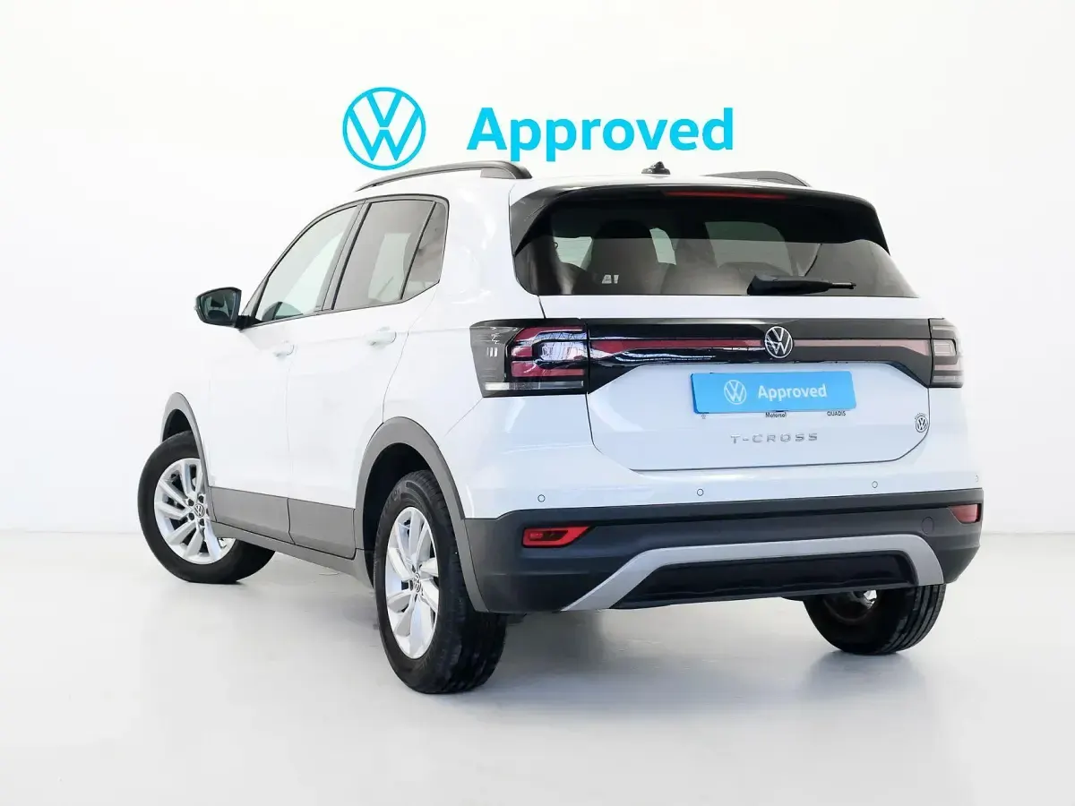 Usado VW T-Cross Advance 95 CV (69 kW) 2022 Blanco SUV
