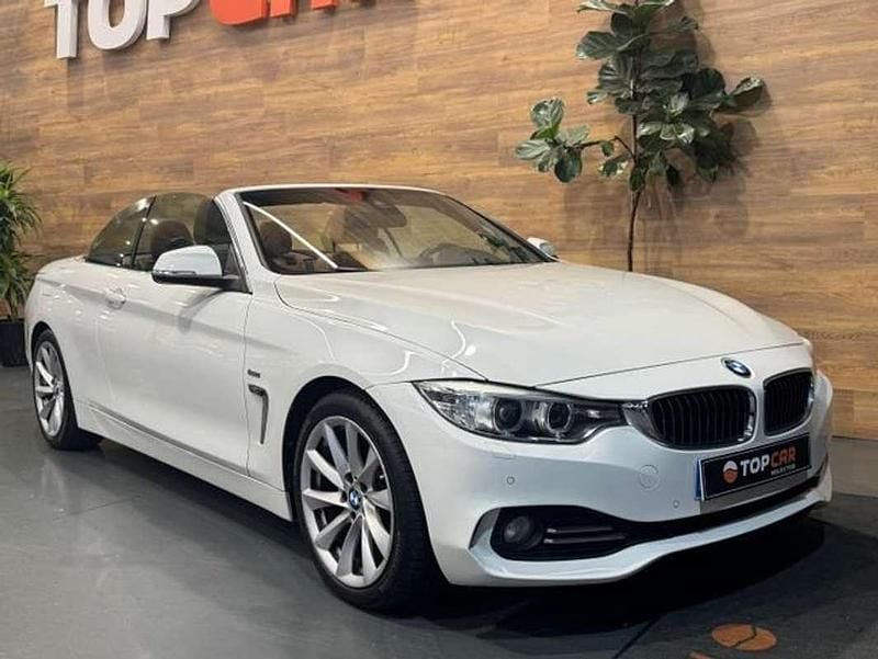 Blanco Usado 2017 BMW 420 Luxury Line Descapotable | 22.500 € (Super precio) - Imagen 1/4