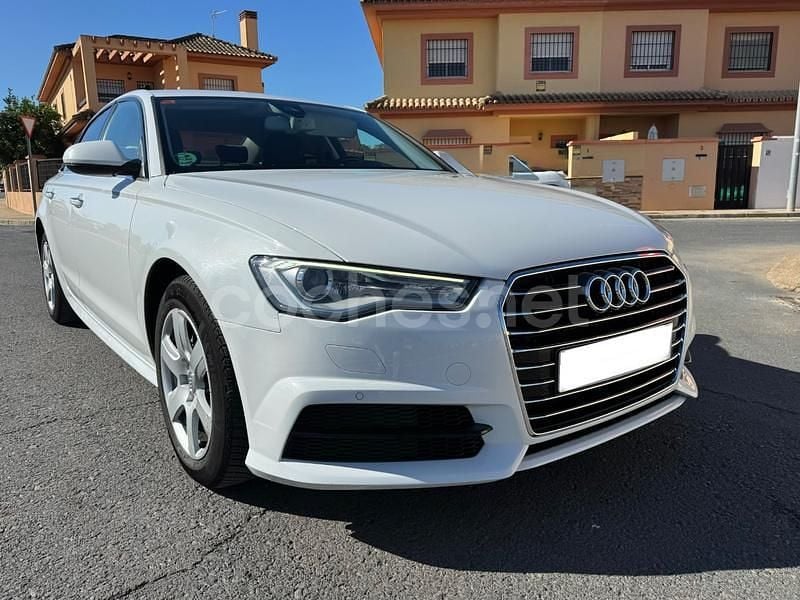 Usado Audi A6 190 CV (139 kW) 2017 Blanco Berlina