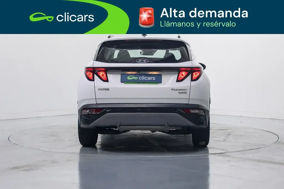 Usado Hyundai Tucson 150 CV (110 kW) 2021 Blanco SUV