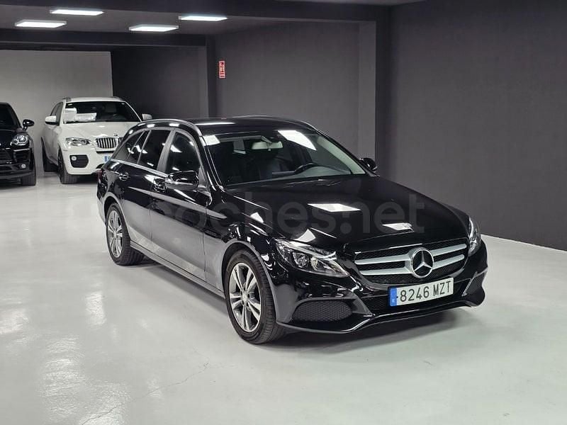 Usado Mercedes C220 170 CV (125 kW) 2016 Negro Familiar