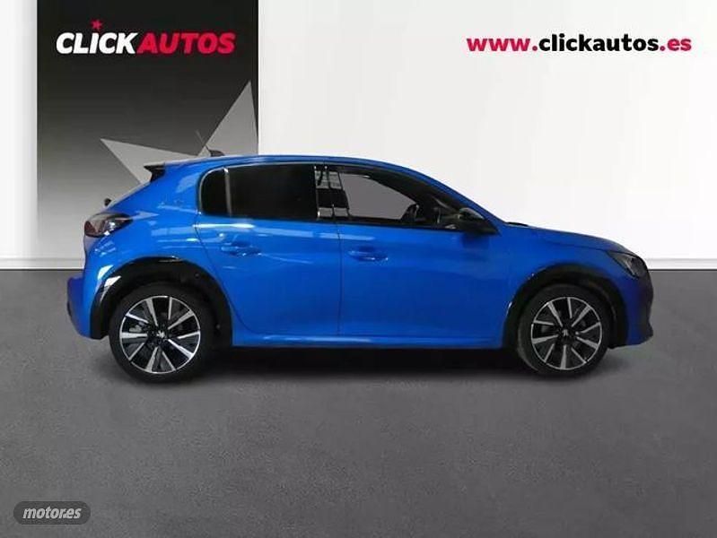 Usado Peugeot 208 GT 100 CV (73 kW) 2021 Azul Utilitario