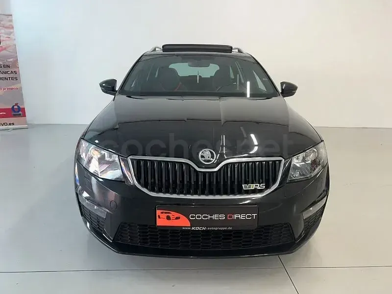 Usado Skoda Octavia RS 184 CV (135 kW) 2017 Negro Familiar